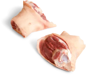 Frozen Pork Hind Hock, Bone-In, Rind-On