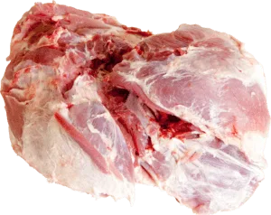 Frozen Pork Leg 3D, Deboned, Rindless, Without Fat, Without Shank