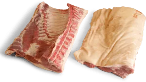 Frozen Pork Middle, Bone In